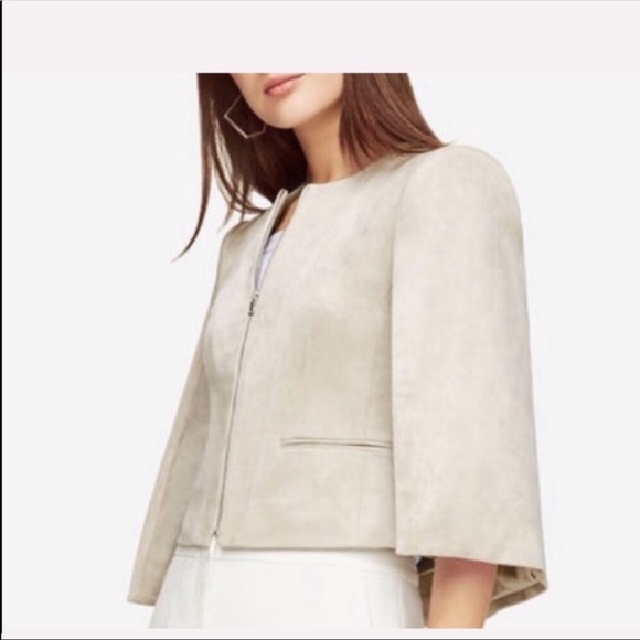 BCBGMaxAzria Jackets & Blazers - Last one ~NWT BCBGMaxAzria  Faux Suede Cape